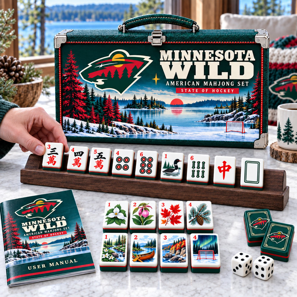 Premium MNW Mahjong Tiles Set PVNA
