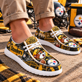 Premium PBS Statement Graphic Casual Loafer Shoes PDL