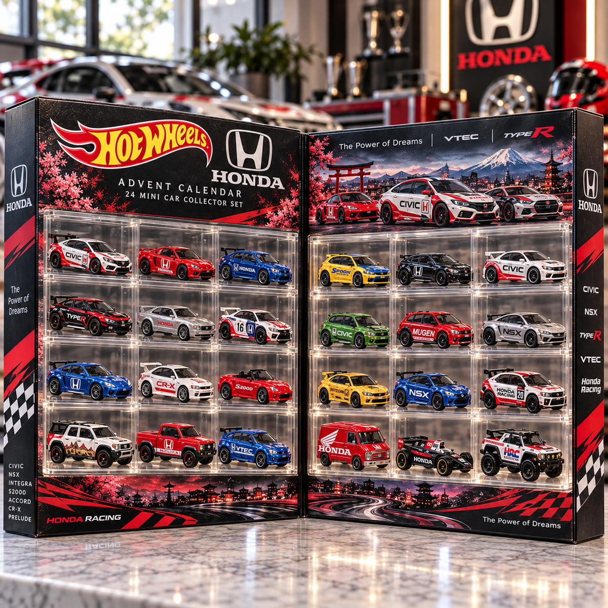 HND Premium Mini Car Advent Calendar PDL